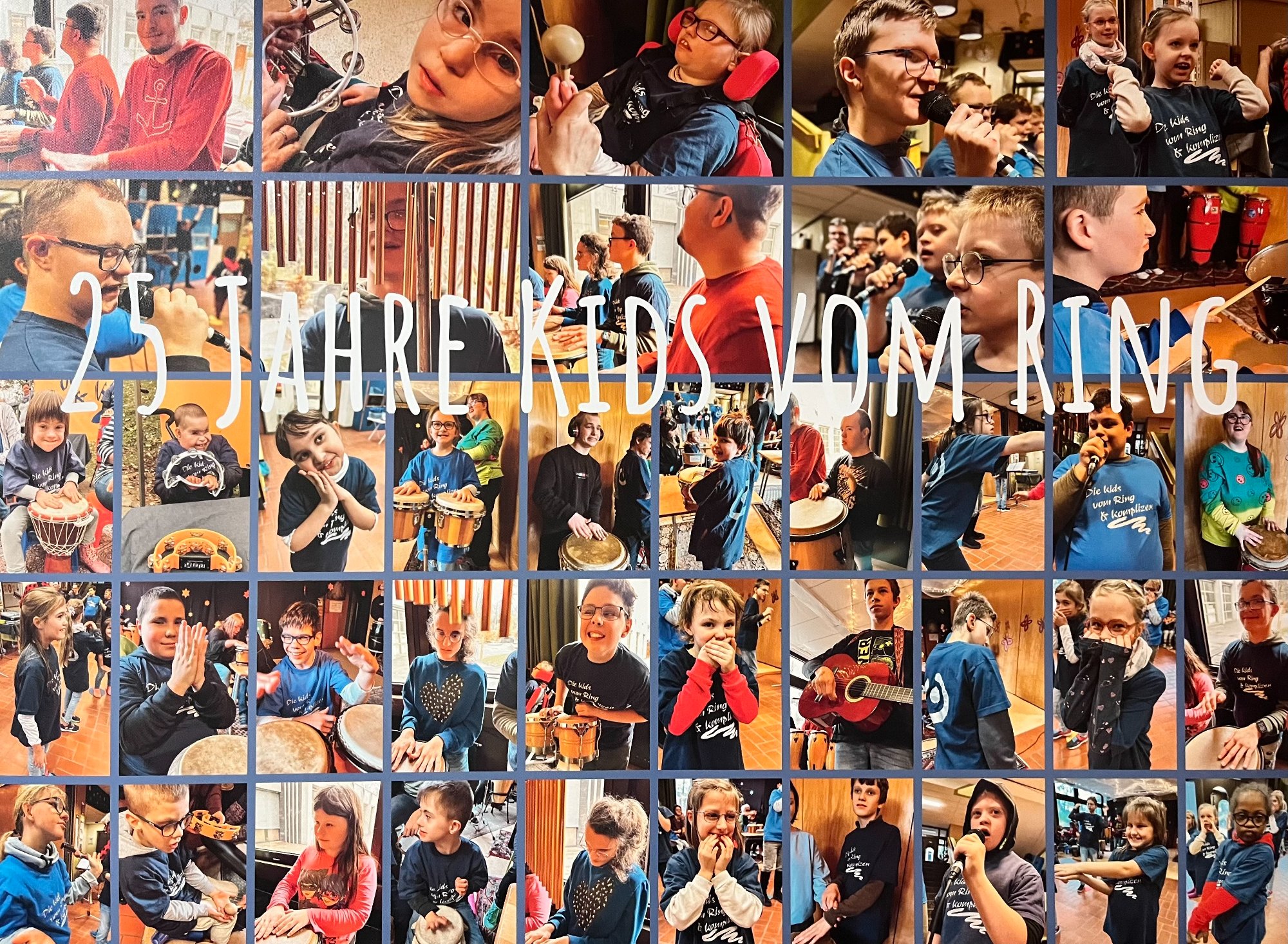 25 Jahre Kids vom Ring – Fotocollage